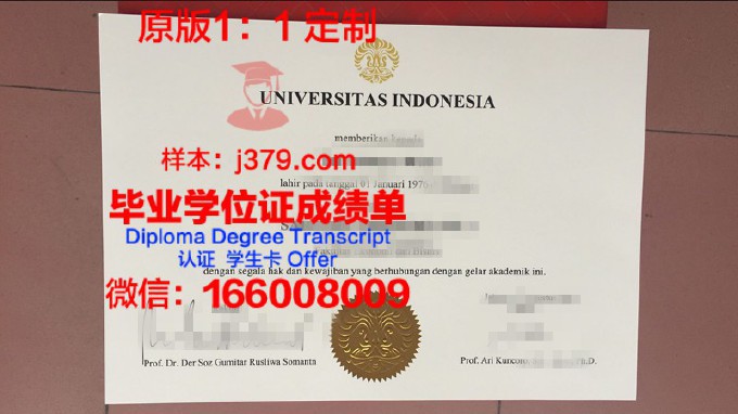 印度尼西亚大学毕业证照片(印度尼西亚大学本科是几年)