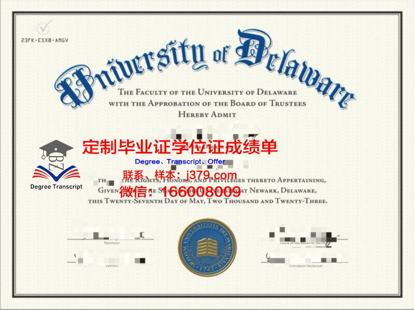 特拉华谷大学学位证书(特拉华大学奖学金)
