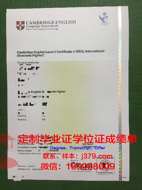 瑞嘉普大学研究生毕业证书