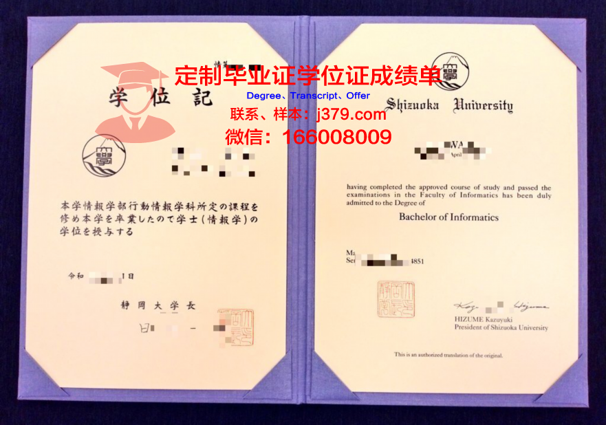 静冈文化艺术大学博士毕业证:跨越学术巅峰的荣耀证书