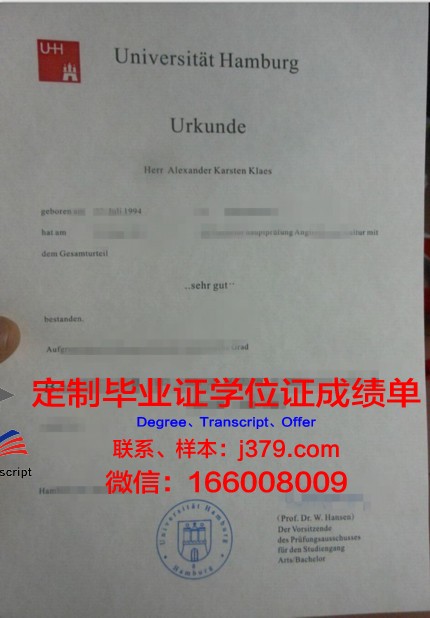 汉堡大学毕业证成绩单(汉堡大学好毕业吗)